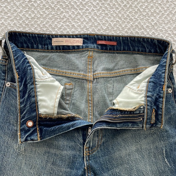 Anthropologie PILCRC Patchwork Jeans. Size 27 - Picture 4 of 8